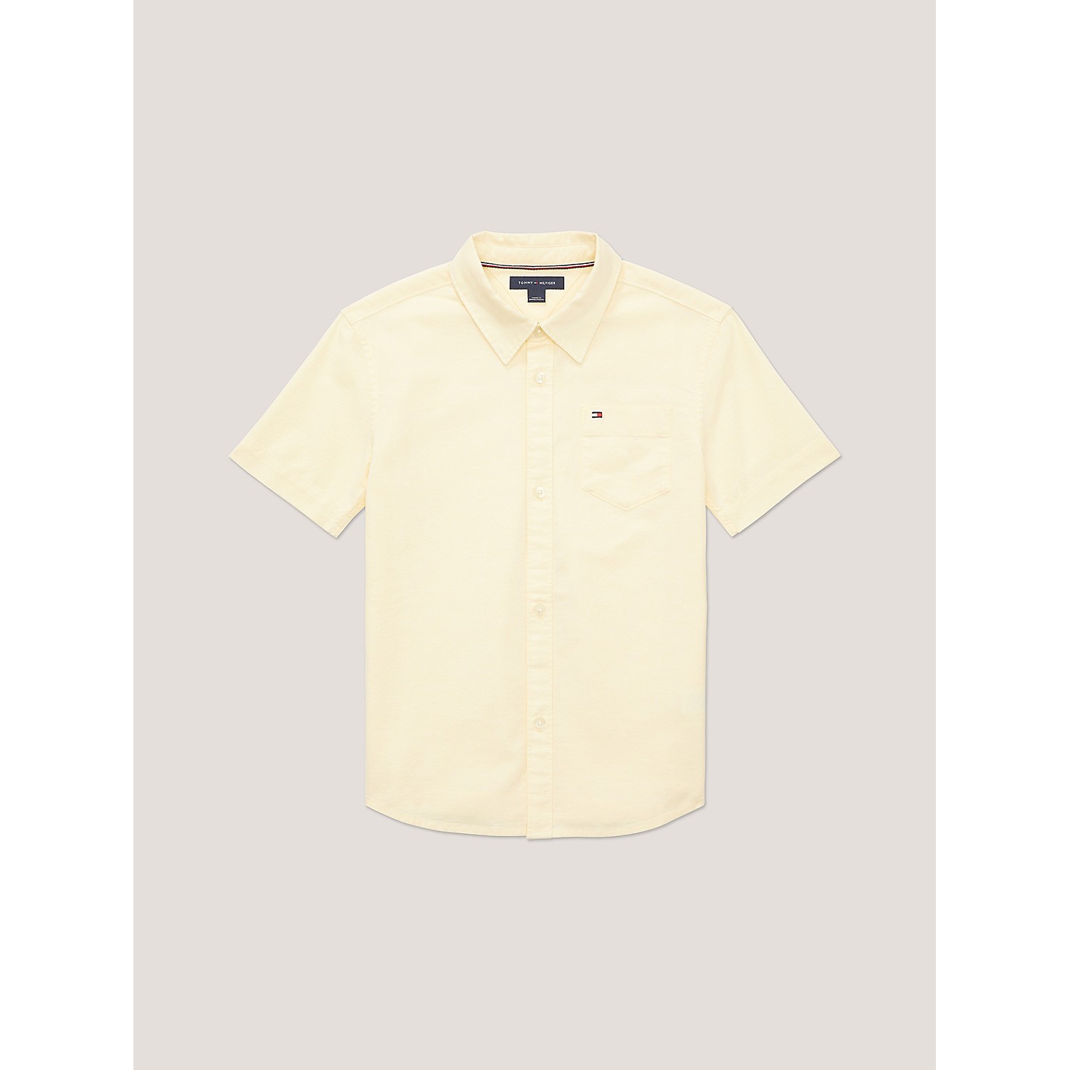 TOMMY HILFIGER Kids Short-Sleeve Stretch Oxford Shirt